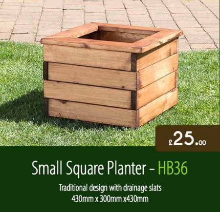 Wooden Troughs And Planters - Image 2