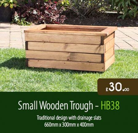 Wooden Troughs And Planters - Image 4