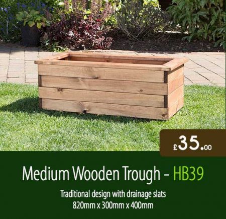 Wooden Troughs And Planters - Image 5