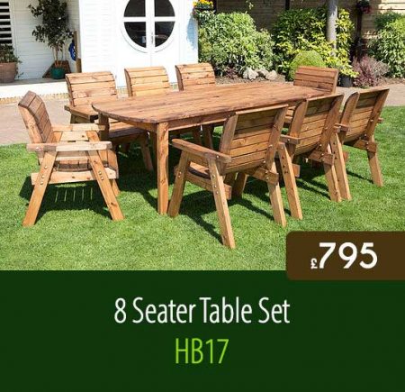 Beautiful 8 Seater Table Set HB17