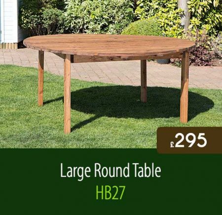 Large Traditional Round Table HB27
